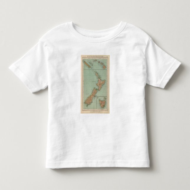 169 New Zealand, Hawaii, Tasmania Toddler T-shirt (Front)