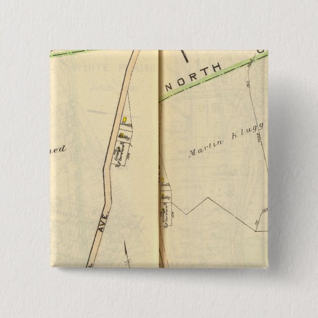 16-17 White Plains 2 Inch Square Button (Front)