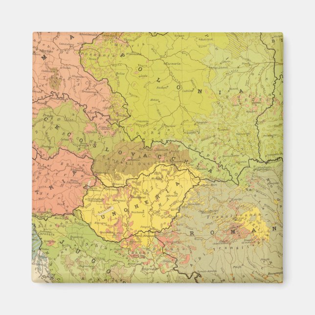 16 a European ethnographic Magnet (Front)