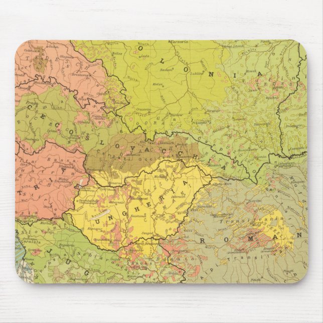 16 a European ethnographic Mouse Pad (Front)