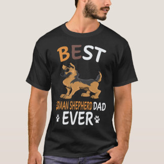 16 Best German Shepherd Dad Ever German Shepherd T-Shirt
