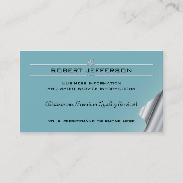 16 Business Card Facility Management Finance (Front)