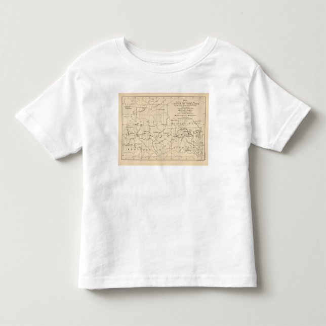16 Centre of population 17901900 Toddler T-shirt (Front)