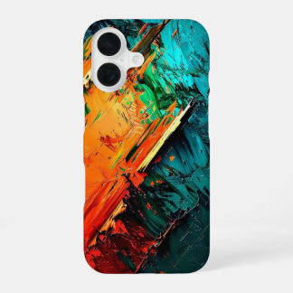 16 coque iphone Abstrait Kinetic Splatter_