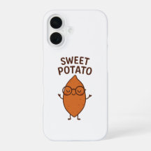 Coque iPhone drôle avec patate douce