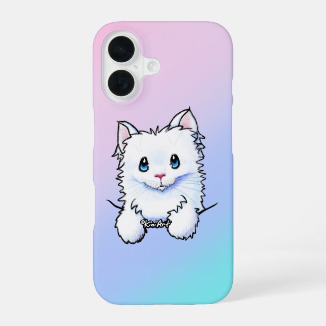 16 Coque iphone White Kitty (Verso)
