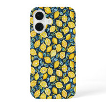 Coque pour iPhone à motif citron esthétique d'été