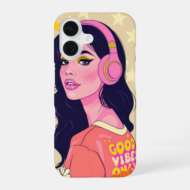 16 Good Vibes uniquement _ coque iphone (Verso)