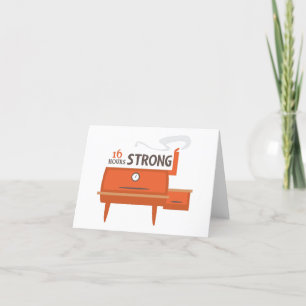16 Hours Strong Thank You Card