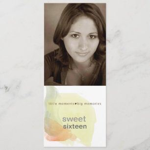 16 invitations sucrées