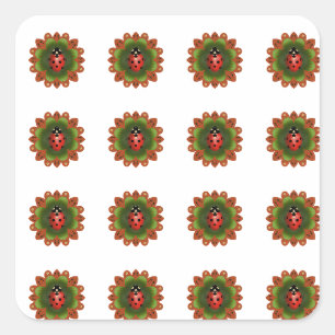 16 Ladybug Sticker