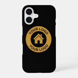 16 Logo d'entreprise personnalisé simple coque iphone
