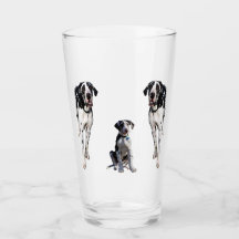 16 oz glass Great Danes