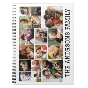 16 photo famille collage Carnet photo Spiral