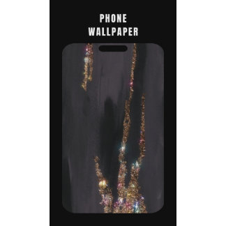 16 Plus Coque Monogrammé Black Gold moderne - Mate iPhone