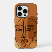 Belle Ligne Femme Art coque iphone dur
