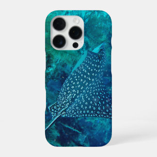 16 Pro Coque iphone à rayons d'aigle tacheté