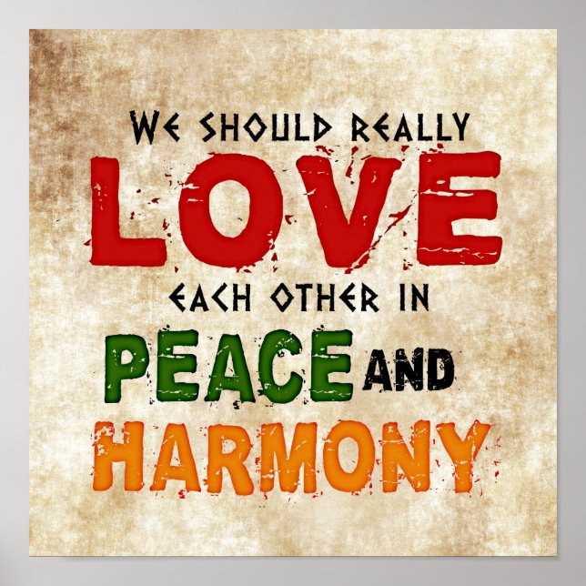 16 Reggae Quote Poster (Front)