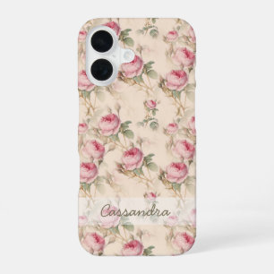 16 Roses roses florales iphone 15 Coque de téléphone