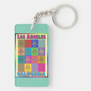 16 Surfers Los Angeles Keychain