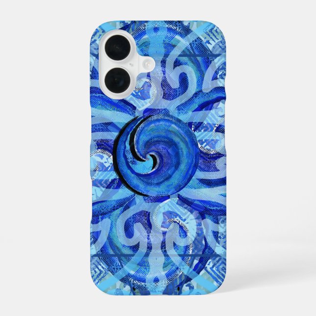 16 Susea Blu Studios Wave coque iphone (Verso)