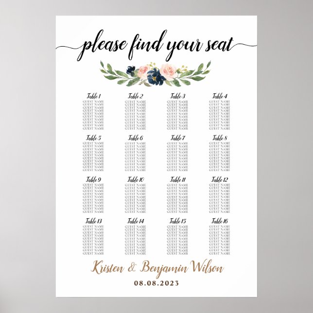 16 Tableau Grandes places Mariages (Devant)