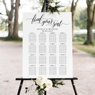 16 Tableau Grandes places Mariages