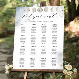 16 Tableau ou moins, Panneau de la carte des siège