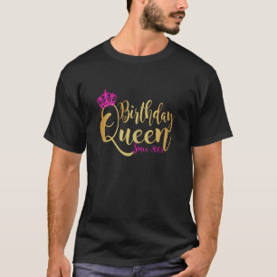 16 Year Old 16th Birthday Queen Since 2007 Crown P T-Shirt