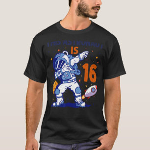 16 Year Old Astronaut Space Planet 16th Birthday T T-Shirt