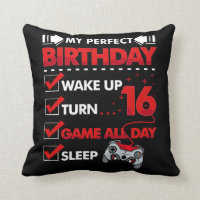 16 Year Old Gamer Boy 16th Perfect Birthday Gaming