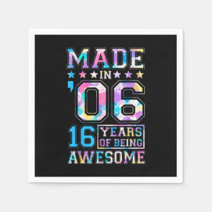 16 Year Old Girl Gifts For 16th Birthday Party Bor Napkin