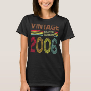 16 Year Old Vintage 2006 16th Birthday 1 T-Shirt
