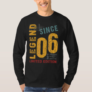 16 Years Old Vintage 2006 16th Birthday Decoration T-Shirt