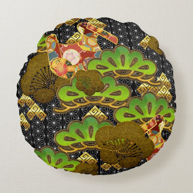 16" Zabuton Japanese cushion (Front)