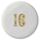 16e Anniversaire Anniversaire Sweet 16 Cookie