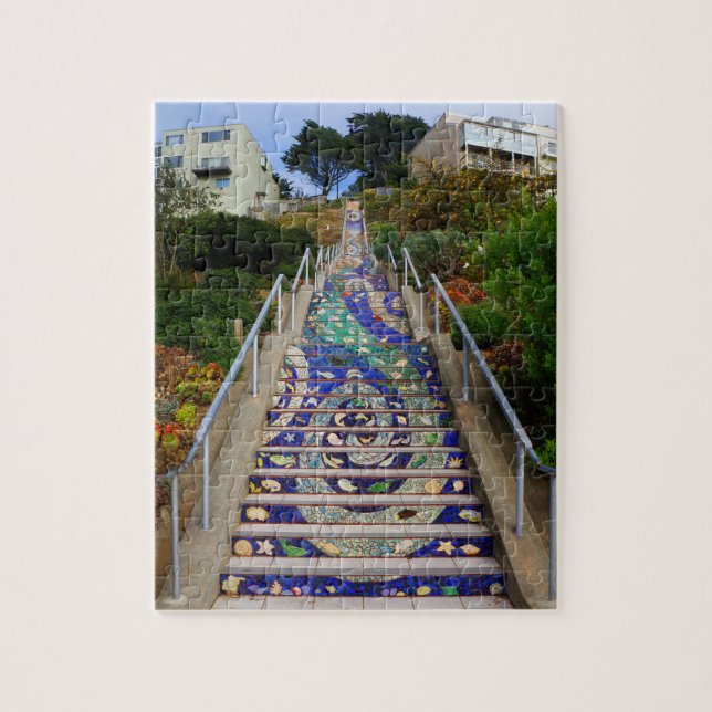 16e Avenue Marches Carrelées #6 Puzzle (Vertical)
