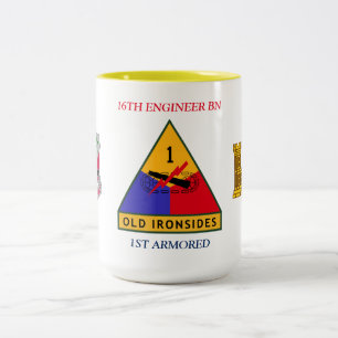 16ème TASSE BLINDÉE de BATAILLON d'INGÉNIEUR ?ère