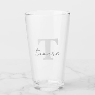 16oz Custom Pint Glass with Your Personalised Name