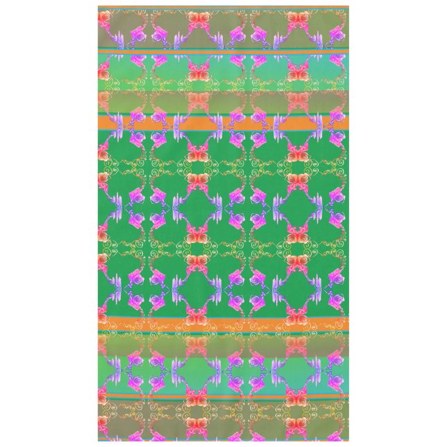 16th Anniversary Candles & Statice Tablecloth (Front)