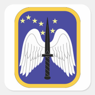 16th Aviation Brigade Square Sticker