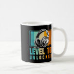 16th Birthday Boy Video Gamer Level 16 Unlocked Bo Coffee Mug<br><div class="desc">16th Birthday Boy Video Gamer Level 16 Unlocked Boys</div>