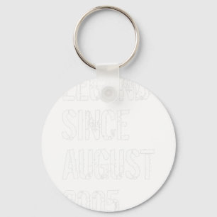 16th Birthday Boys Girls Born August 2005  Keychain