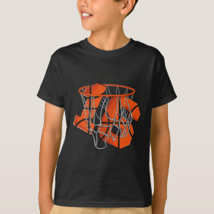 16th Birthday Bysketbyll Kids T-Shirt