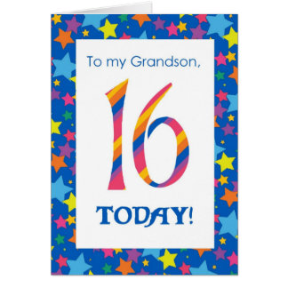 Sixteen Year Old Birthday Cards, Photocards, Invitations & More