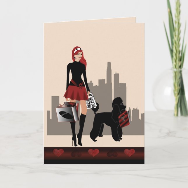 16th Birthday  Girl shop for the great celebration Card (Front)