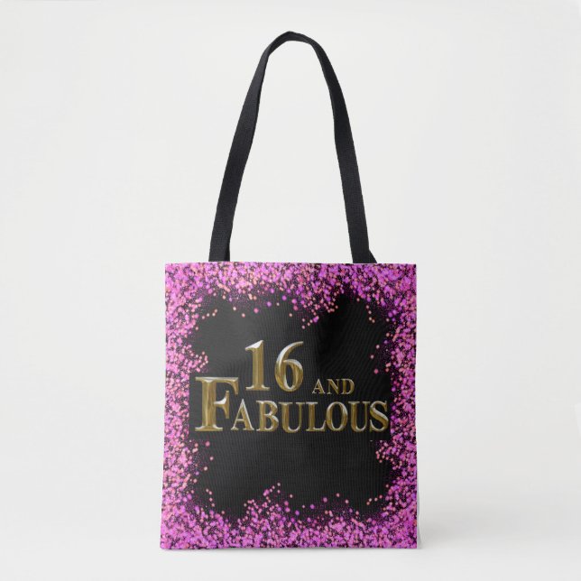 16th  Birthday  Tote Bag (Front)
