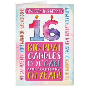 16th Birthday You Can Drive Now WOO Time to Party!