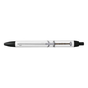 16th Century Bearing/Processional Sword Black Ink Pen