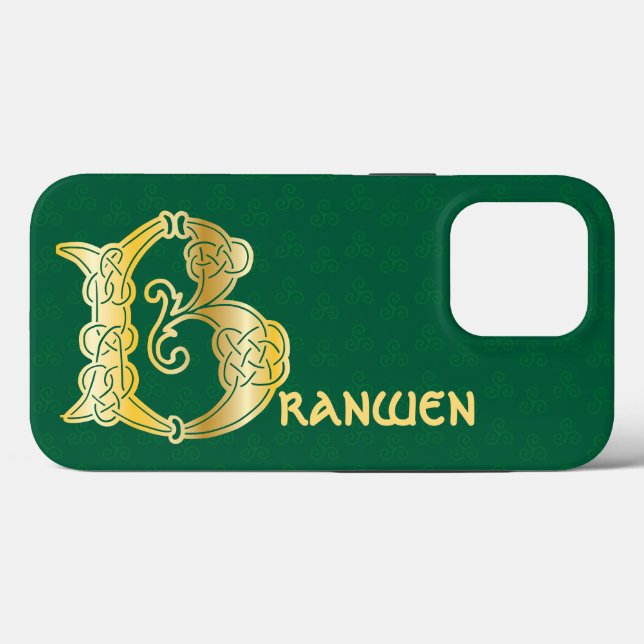 16th Century Celtic Knot Decorative Capital B Case-Mate iPhone Case (Back (Horizontal))